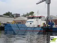 Vėjo jėgainių aptarnavimo laivas parduodamas