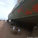 Įgulos laivas parduodamas