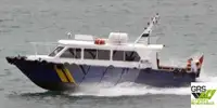 Vėjo jėgainių aptarnavimo laivas parduodamas
