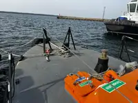 Įgulos laivas parduodamas