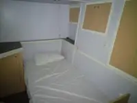 Vėjo jėgainių aptarnavimo laivas parduodamas