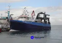 Žvejybos laivas su žiediniu tinklu parduodamas