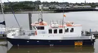 Vėjo jėgainių aptarnavimo laivas parduodamas