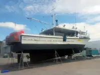 Ilgas žvejybos laivas parduodamas