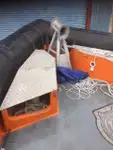 Įgulos laivas parduodamas