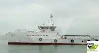 Vėjo jėgainių aptarnavimo laivas parduodamas