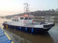 Vėjo jėgainių aptarnavimo laivas parduodamas