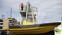 Vėjo jėgainių aptarnavimo laivas parduodamas
