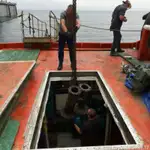 Įgulos laivas parduodamas