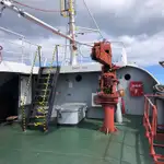 Ilgas žvejybos laivas parduodamas