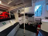 Įgulos laivas parduodamas