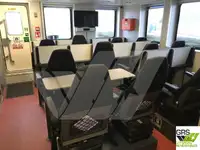 Vėjo jėgainių aptarnavimo laivas parduodamas