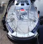Įgulos laivas parduodamas