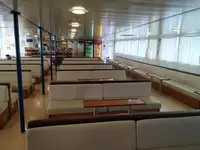 Nusileidimo laivas, bakas Parduodama