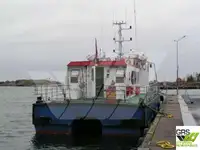 Vėjo jėgainių aptarnavimo laivas parduodamas