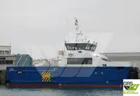 Vėjo jėgainių aptarnavimo laivas parduodamas