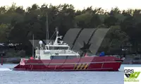 Vėjo jėgainių aptarnavimo laivas parduodamas