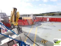Vėjo jėgainių aptarnavimo laivas parduodamas