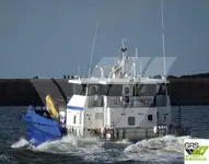 Vėjo jėgainių aptarnavimo laivas parduodamas