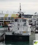 Vėjo jėgainių aptarnavimo laivas parduodamas