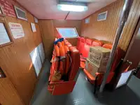 Įgulos laivas parduodamas