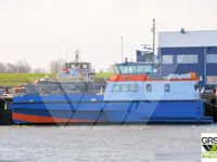 Vėjo jėgainių aptarnavimo laivas parduodamas