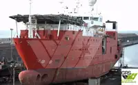 Nardymo palaikymo laivas parduodamas