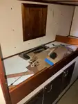 Įgulos laivas parduodamas