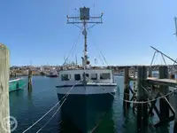 Ilgas žvejybos laivas parduodamas