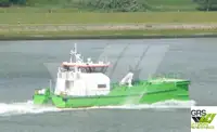 Vėjo jėgainių aptarnavimo laivas parduodamas