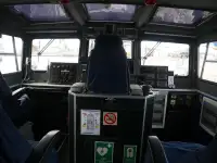 Vėjo jėgainių aptarnavimo laivas parduodamas