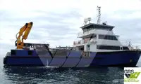 Vėjo jėgainių aptarnavimo laivas parduodamas