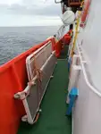 Įgulos laivas parduodamas
