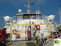 Įgulos laivas parduodamas