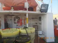 Įgulos laivas parduodamas
