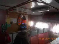Įgulos laivas parduodamas