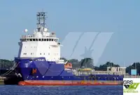 Platformos tiekimo laivas (PSV) parduodamas
