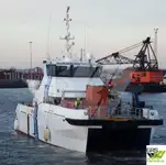 Vėjo jėgainių aptarnavimo laivas parduodamas