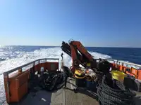Vėjo jėgainių aptarnavimo laivas parduodamas