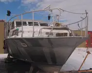 Įgulos laivas parduodamas