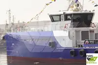 Vėjo jėgainių aptarnavimo laivas parduodamas