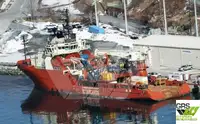 Tiekimo laivas parduodamas