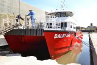 Wind farm service vessel Parduodama