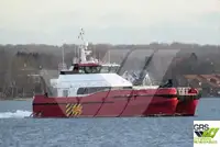 Vėjo jėgainių aptarnavimo laivas parduodamas