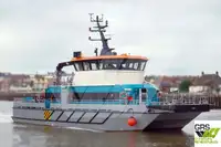 Vėjo jėgainių aptarnavimo laivas parduodamas