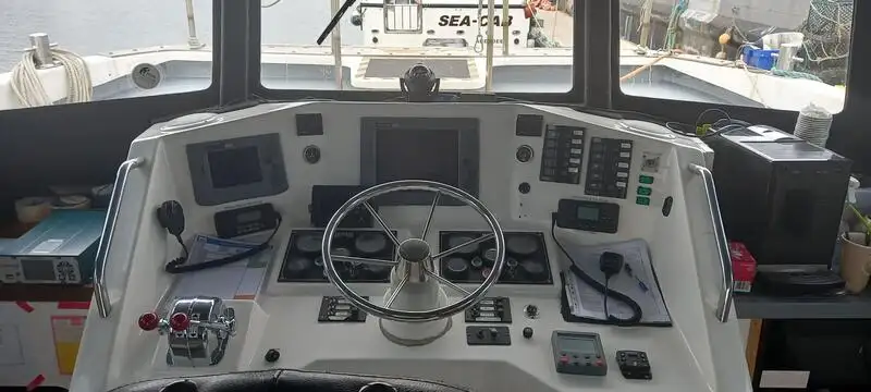 Įgulos laivas parduodamas