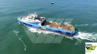 Vėjo jėgainių aptarnavimo laivas parduodamas