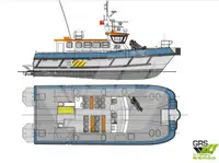 Wind farm service vessel Parduodama
