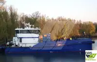 Vėjo jėgainių aptarnavimo laivas parduodamas