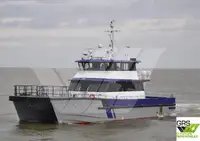 Vėjo jėgainių aptarnavimo laivas parduodamas
